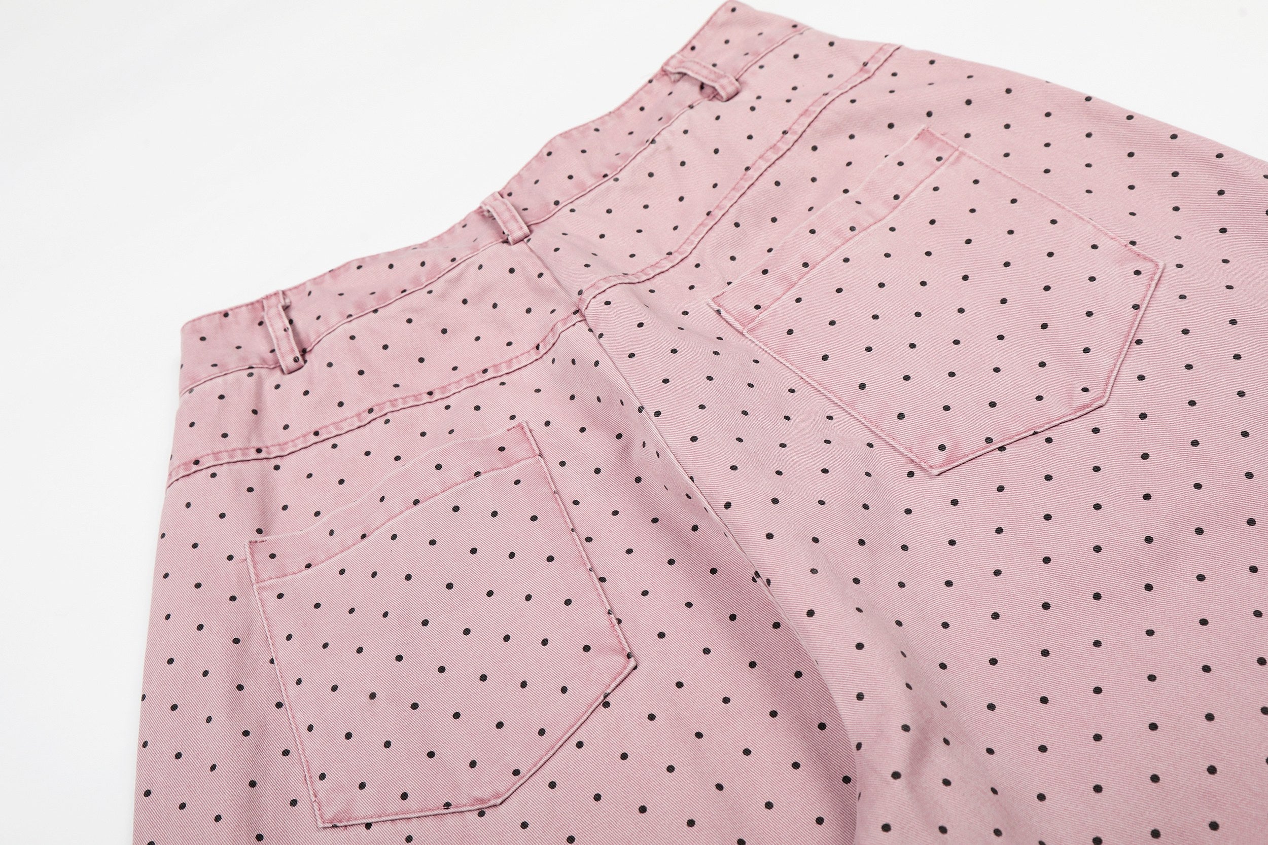 CapCabin “Polka Star Wide-Leg Pants”