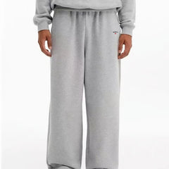 NOAH MARS Cross Logo Embroidered Micro Flared Sweatpants Men Casual Sports Pants